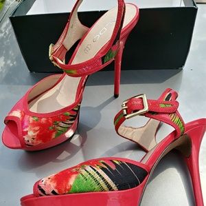 🆕Aldo Women's Tropical Peep Toe Pumps